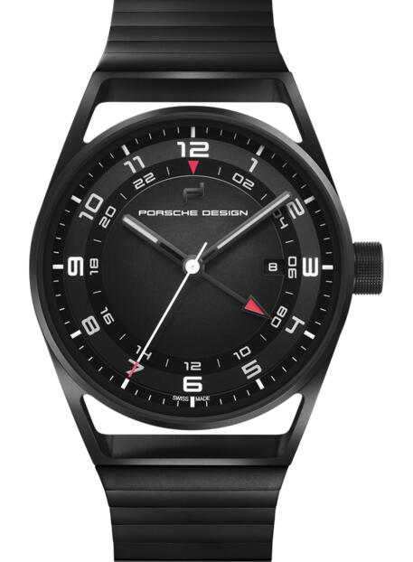 Porsche Design 4046901418229 1919 GLOBETIMER ALL BLACK watch for sale